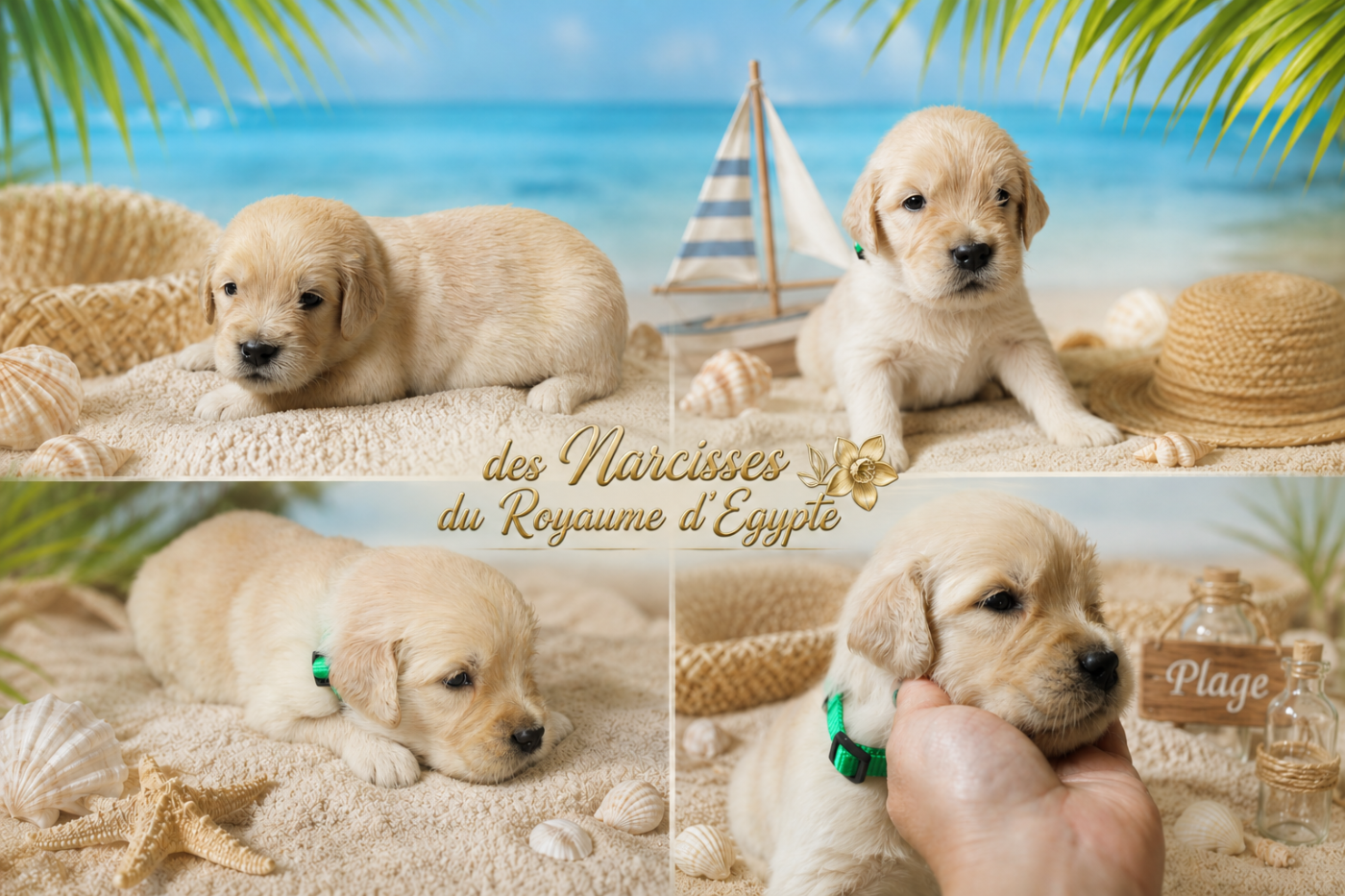 Des Narcisses Du Royaume D'egypte - Chiots disponibles - Golden Retriever