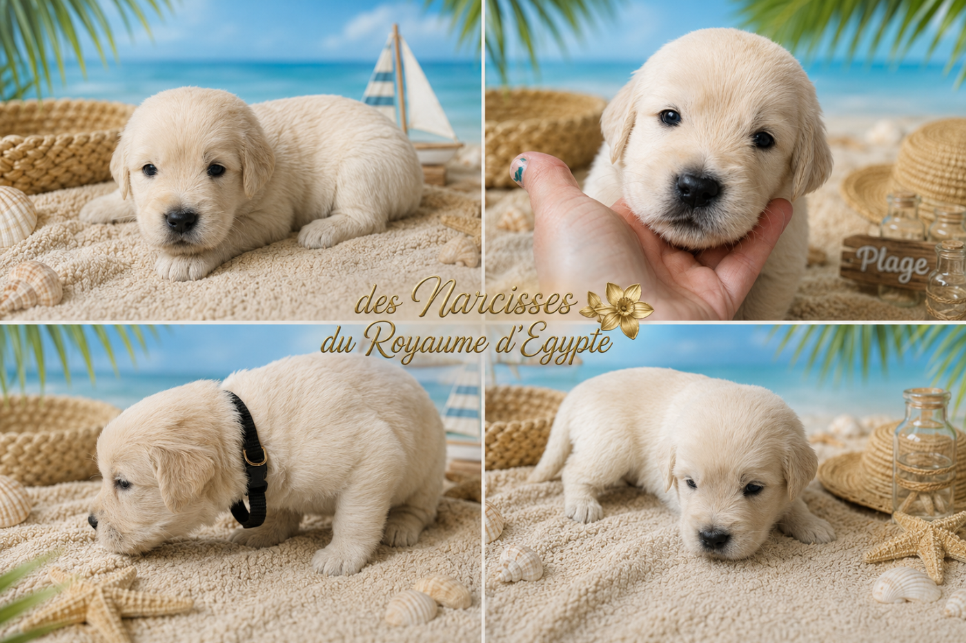 Des Narcisses Du Royaume D'egypte - Chiots disponibles - Golden Retriever