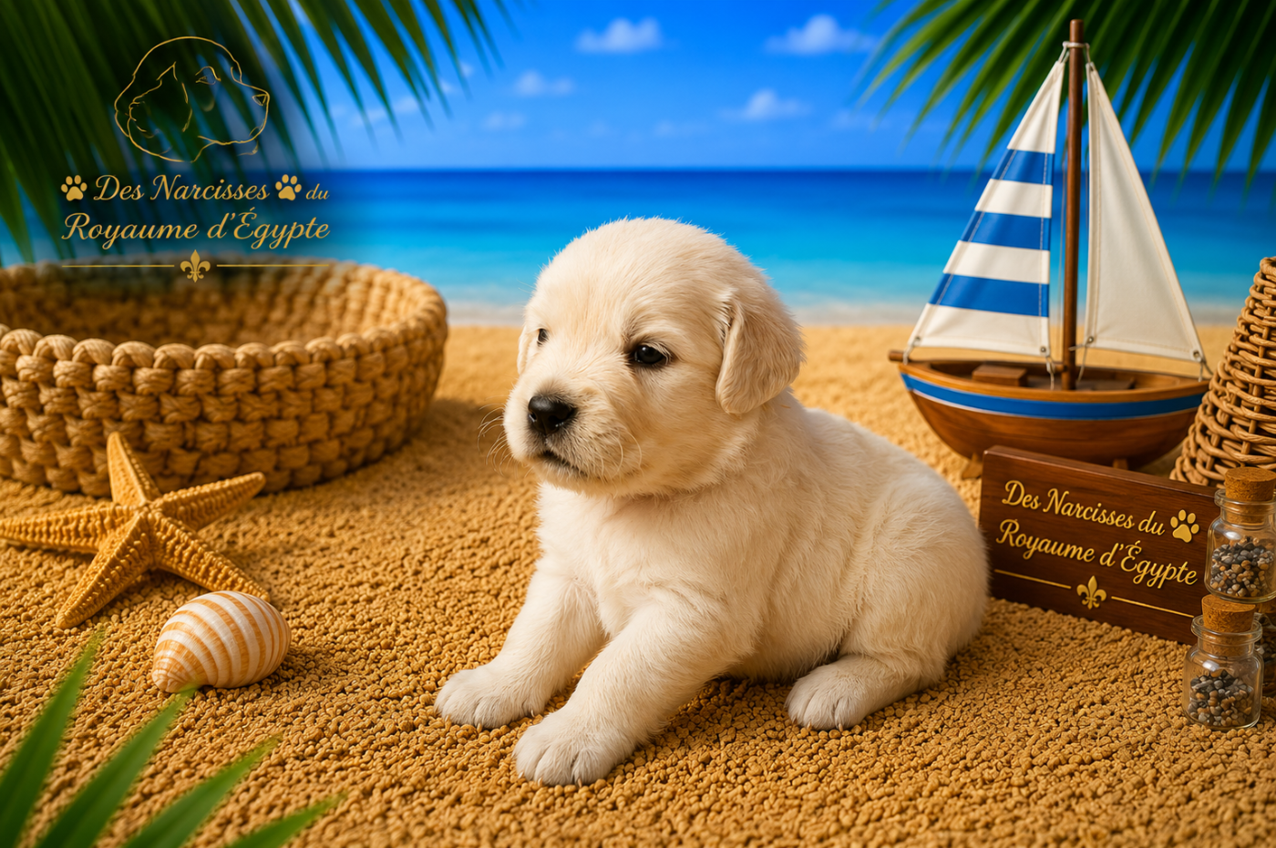 Des Narcisses Du Royaume D'egypte - Chiots disponibles - Golden Retriever