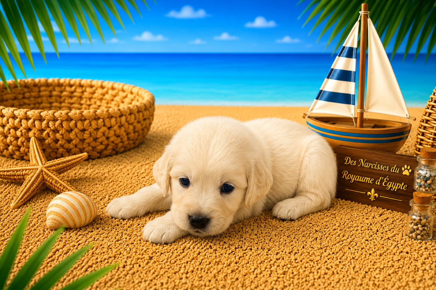 Des Narcisses Du Royaume D'egypte - Chiots disponibles - Golden Retriever