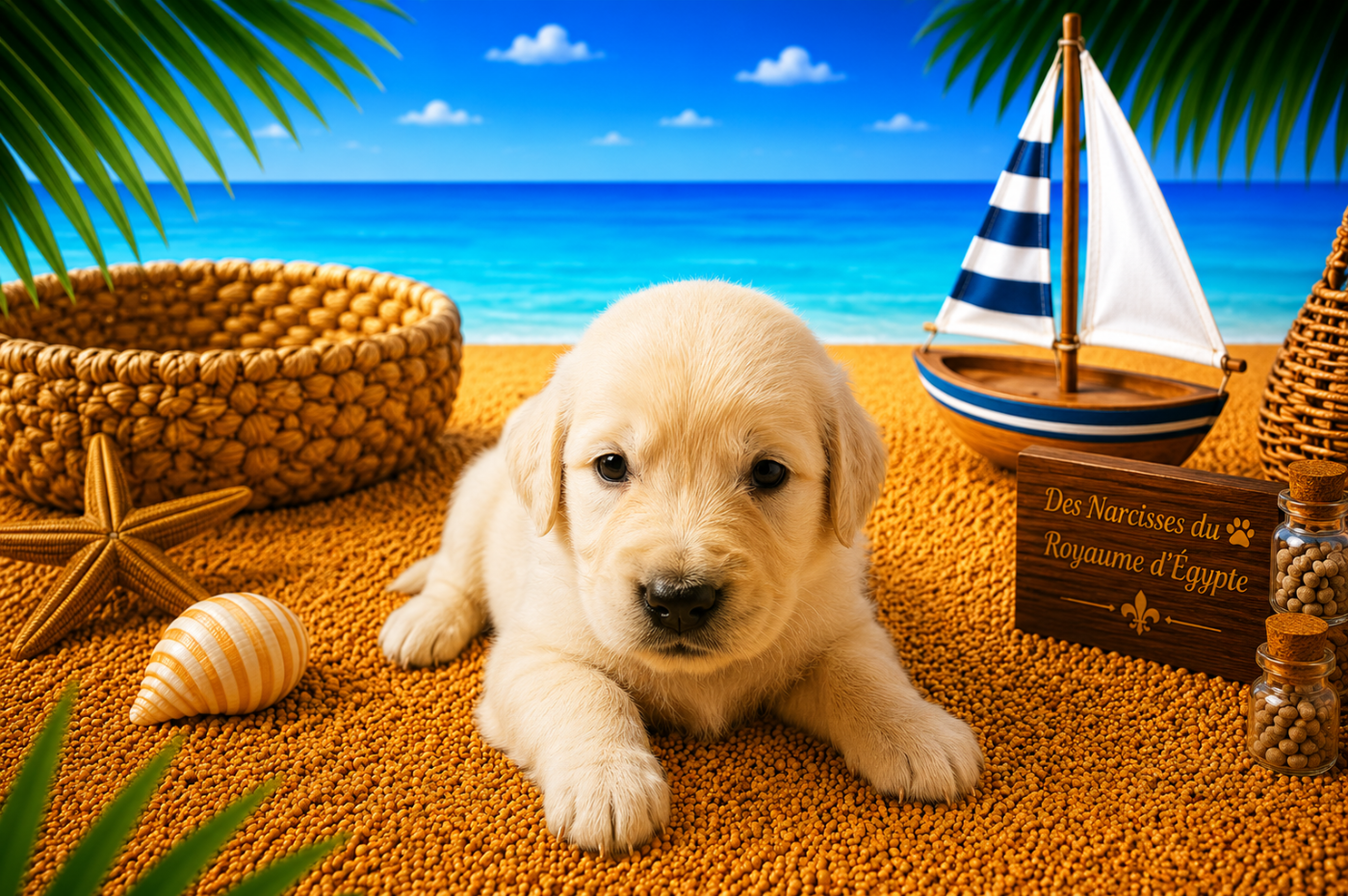 Des Narcisses Du Royaume D'egypte - Chiots disponibles - Golden Retriever