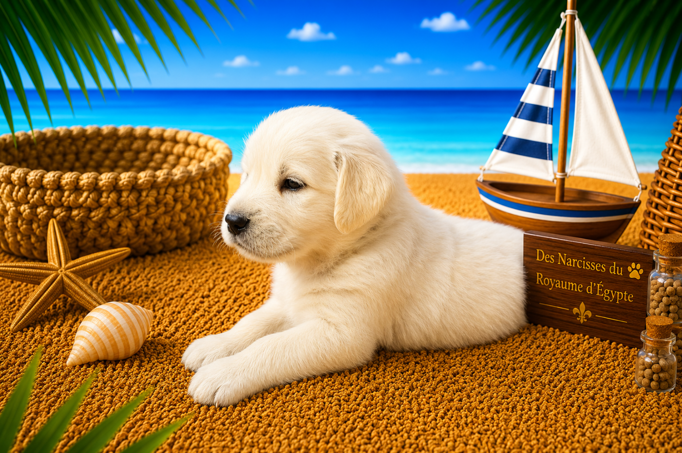 Des Narcisses Du Royaume D'egypte - Chiots disponibles - Golden Retriever