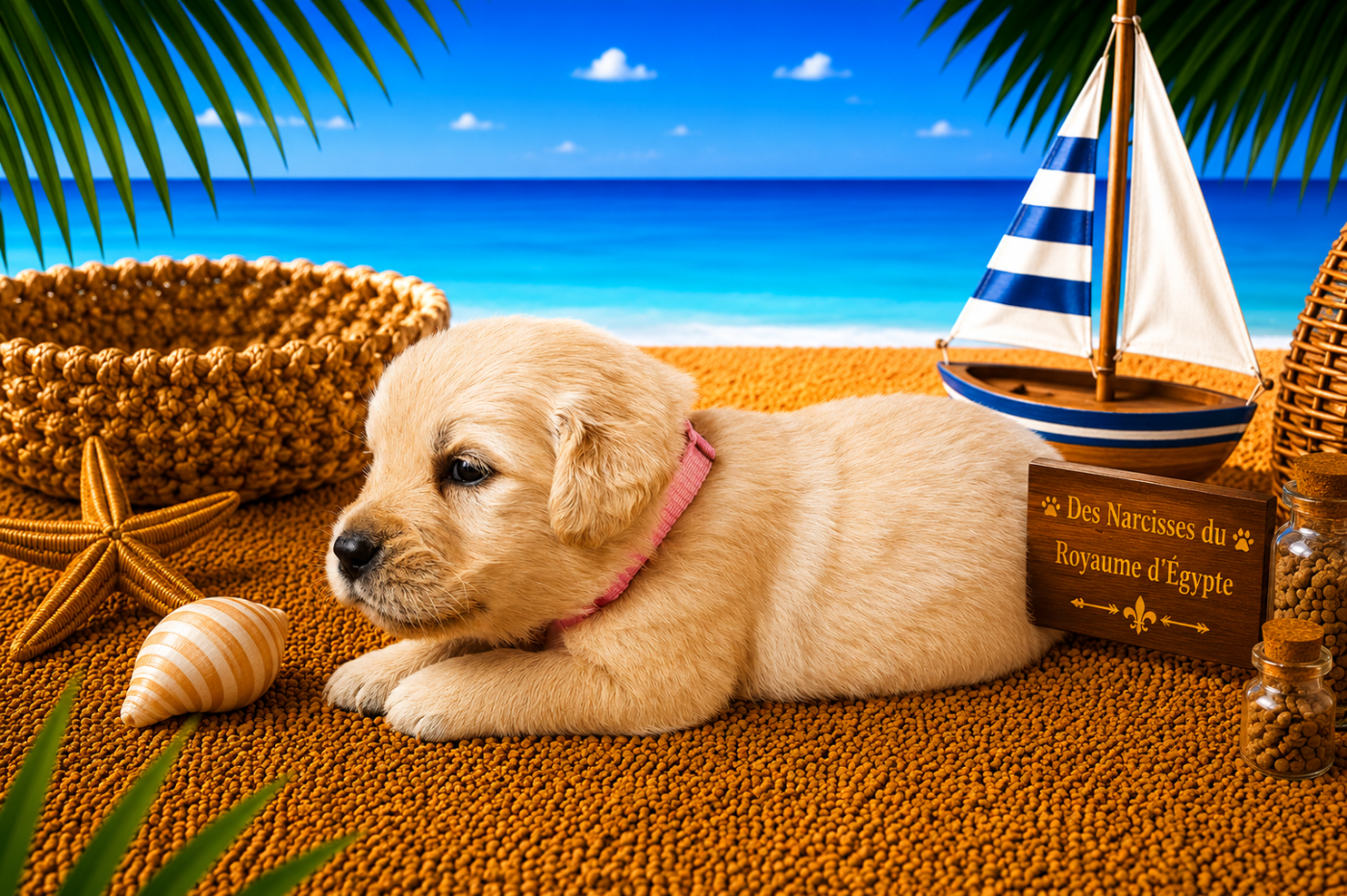 Des Narcisses Du Royaume D'egypte - Chiots disponibles - Golden Retriever